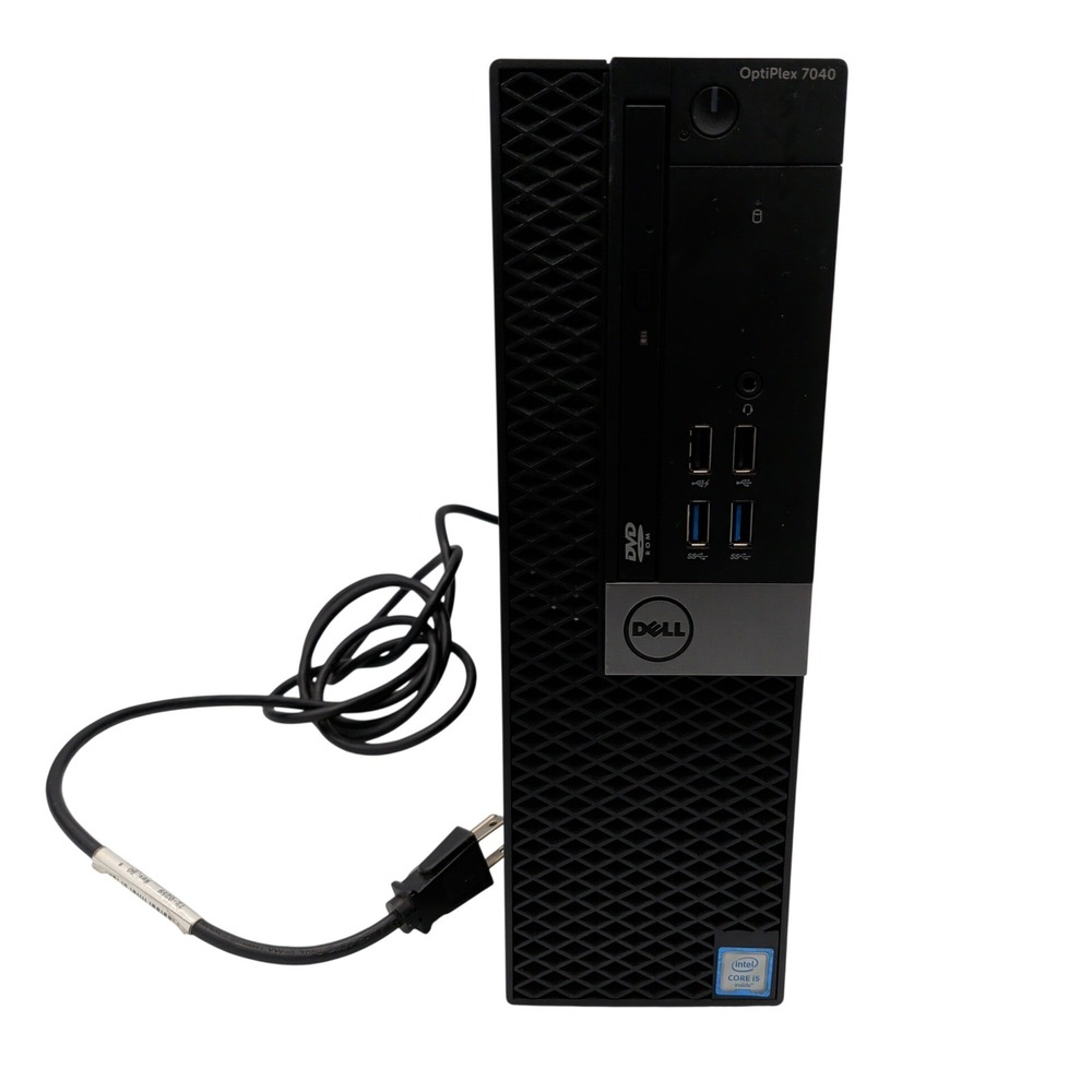Dell‎ OptiPlex 7040 SFF Desktop PC Intel Core i5 Windows Pro Black D11S001